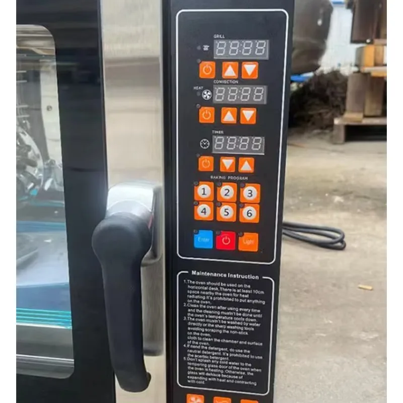 

High High Quality Commercial Electric Hot Air Convection Bakery Oven Portable 4-Tray Pizza Bread Deck Oven Restaurants New