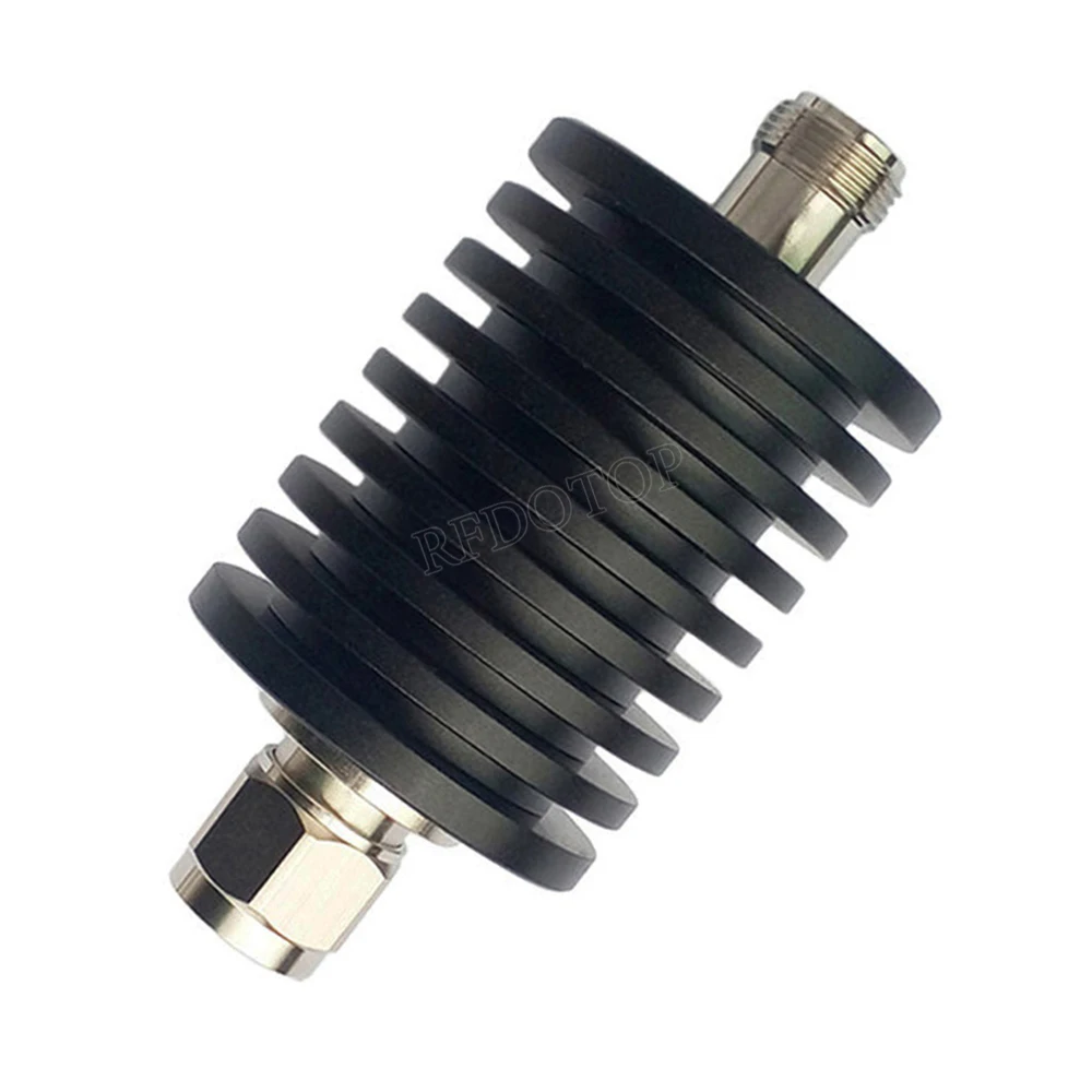 Imagem -04 - Conector de Alimentação Coaxial rf Plugue Macho para Jack Fêmea Atenuador de 50w N-jk tipo Dc3ghz 4ghz 10 15 20 30 40 50db 50ohm