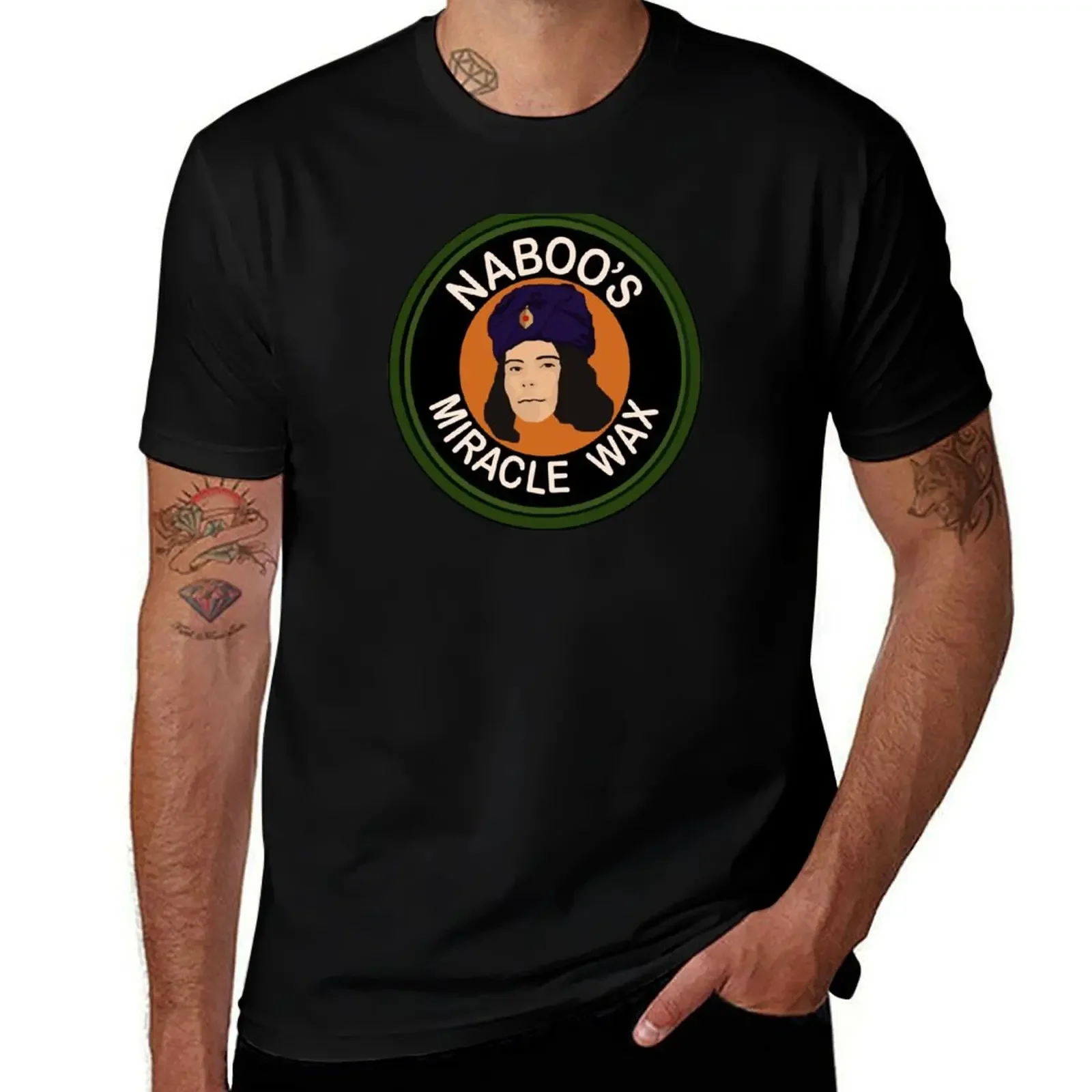 Naboo's Miracle Wax T-Shirt graphic shirts vintage clothes mens workout shirts