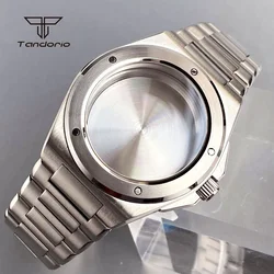 40mm 다이브 브러시 스테인레스 스틸 20BAR 시계 케이스 + 스트랩 사파이어 NH35 NH36 ETA2824 PT5000 모델 남성용 손목 시계 모드 부품