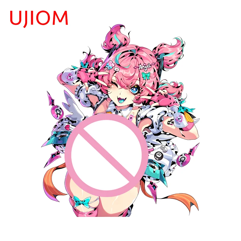 UJIOM Kawaii ARIA Game Wall Sticker Zenless Zone Zero Laptop Waterproof PVC Decal Creative Computer Case Decoration Accessories