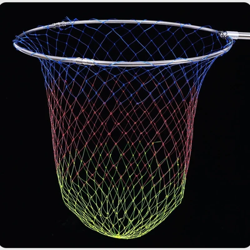 Collapsible Nylon Net for Plants, Small Hole Diameter, Portable Fishing Net, Mesh Net, 50cm