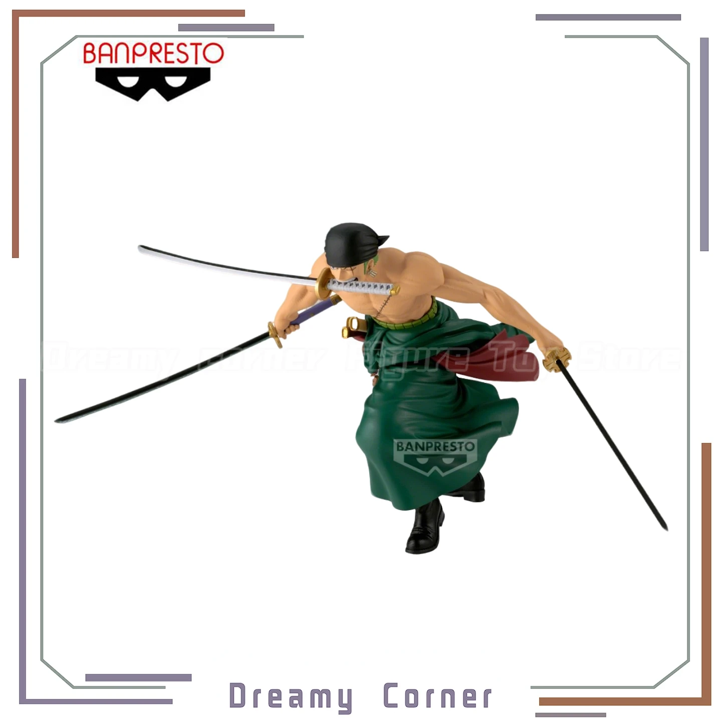 

【In Stock】BANPRESTO Grandista ONE PIECE Roronoa Zoro Ⅱ Anime Figure