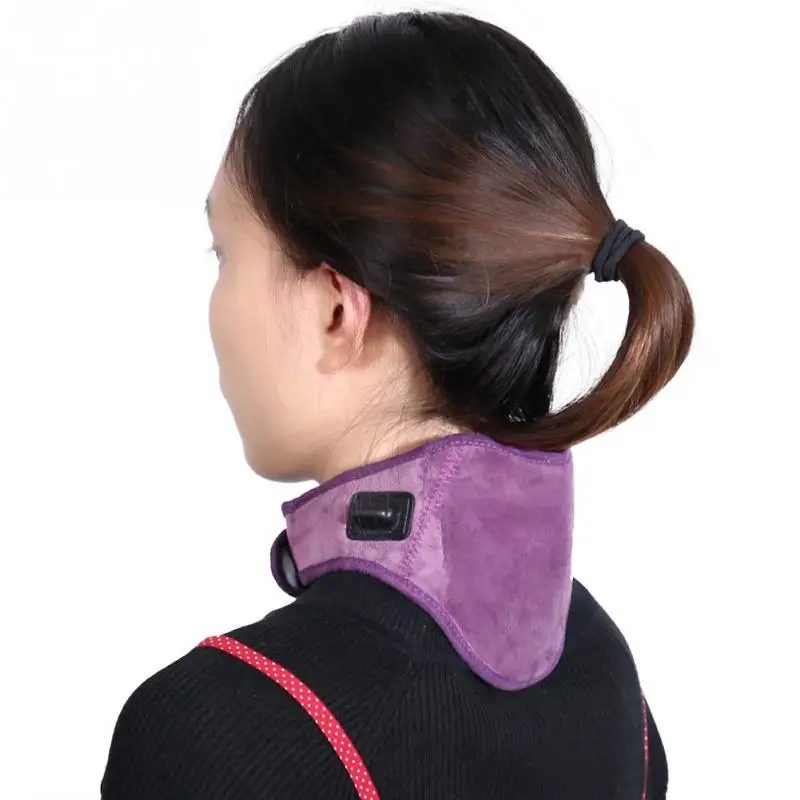 Neck Brace Electric Heating Infrared Cervical Vertebra Spine Belt Hot Compress Massage Neck Brace