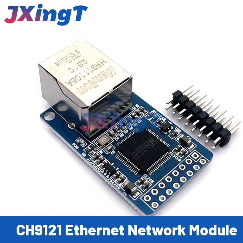 CH9121 UART Serial Port to Ethernet Network Module TTL Transmission Module Industrial Microcontroller STM32 TCP/IP 51 3.3V 5V