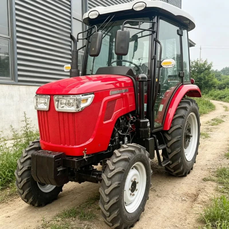 Customized Four-wheel rotary tiller, high-power wheeled tiller, high-efficiency thickened tractor farm rotary tiller