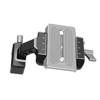 Aluminum Alloy Vertical Camera Mount Adapter Offers Reliable Vertical Shooting for DJI Ronin RS 2 RS 3 RS3Mini RS3Pro Stabilizer