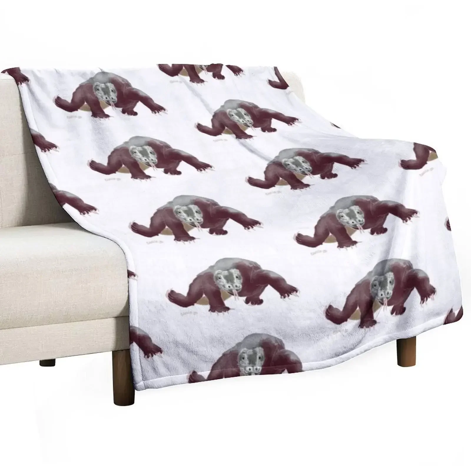 

Komodo Dragon Throw Blanket Hairys warm winter Luxury Throw Blankets