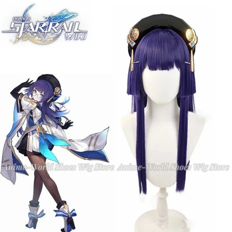 Jeu Honkai Star Rail Pelageya Sergeyevna Cosplay chaussures bottes perruque Halloween Cosplay accessoire de déguisement