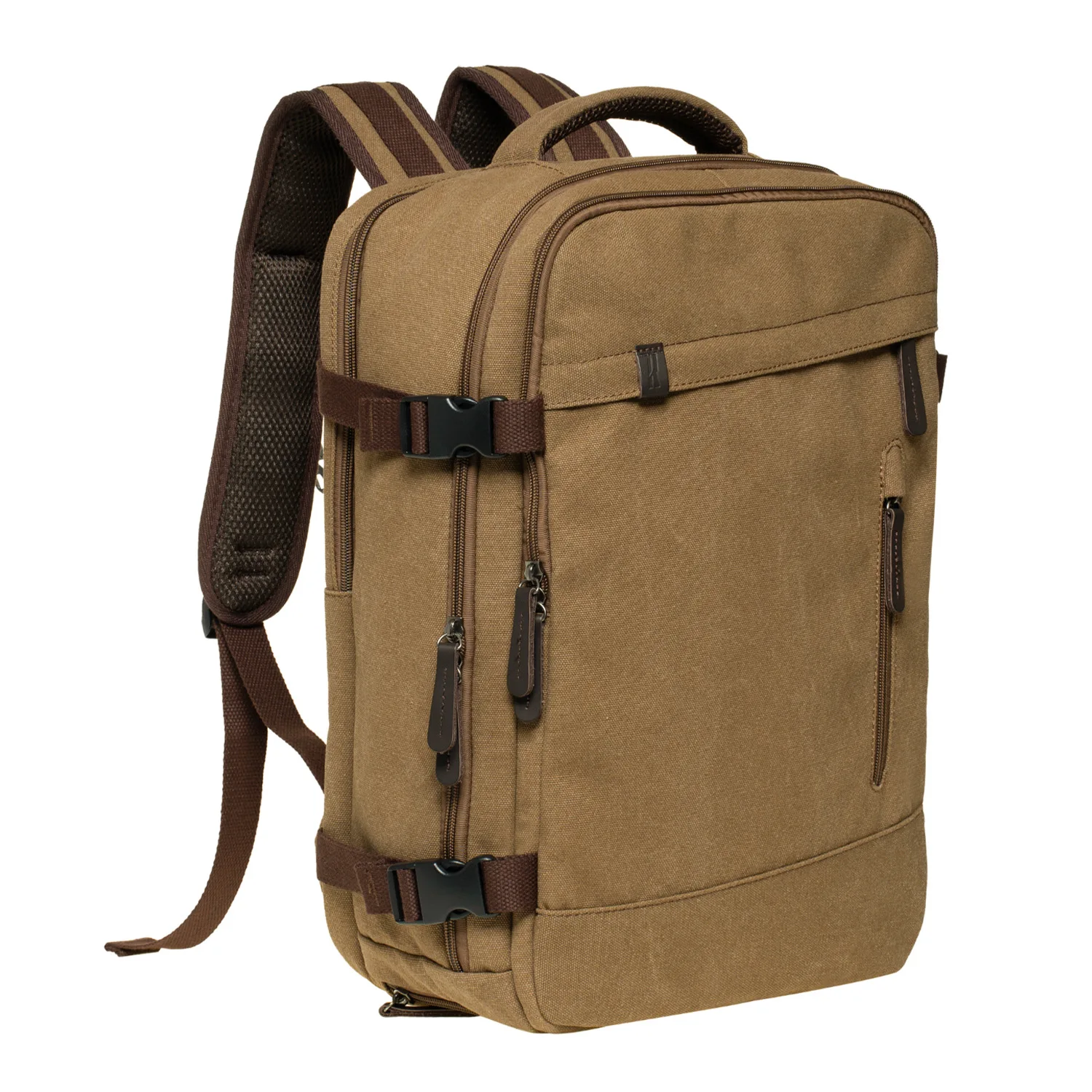 

Canvas Backpack Women's Travel Backpack 40L Men Business Backpack School Large Capacity Laptop Cabin Bag