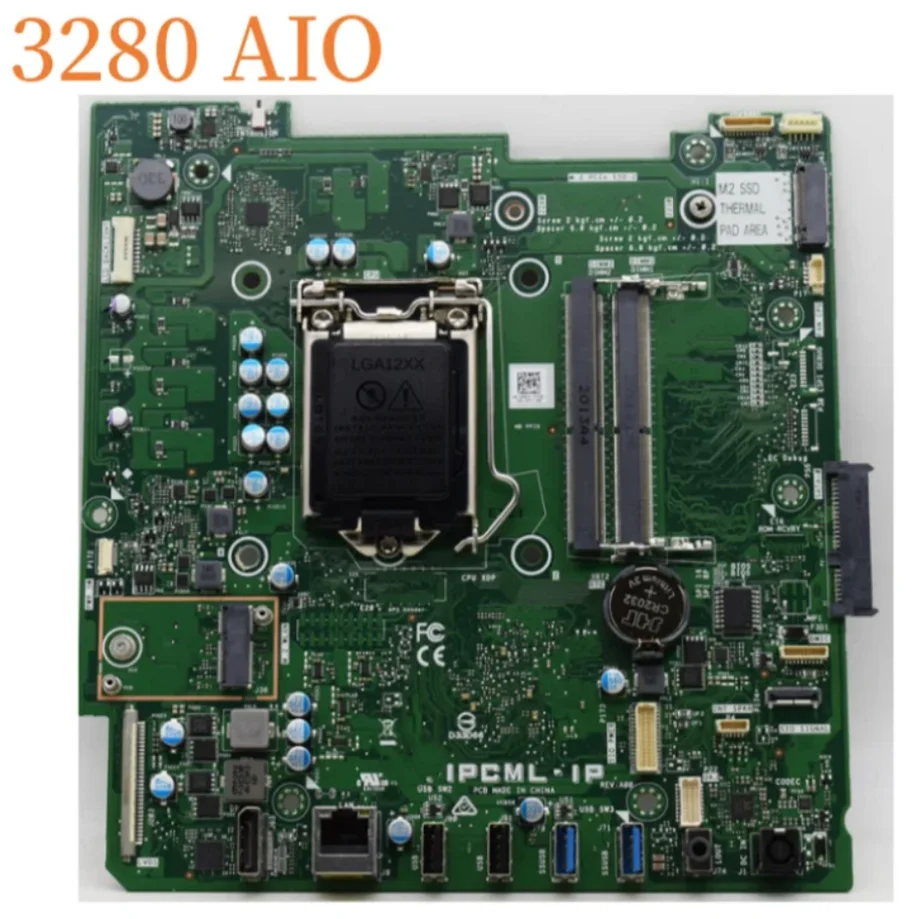 

PRFF3 For Dell optiplex 3280 AIO main board IPCML-IPUsed