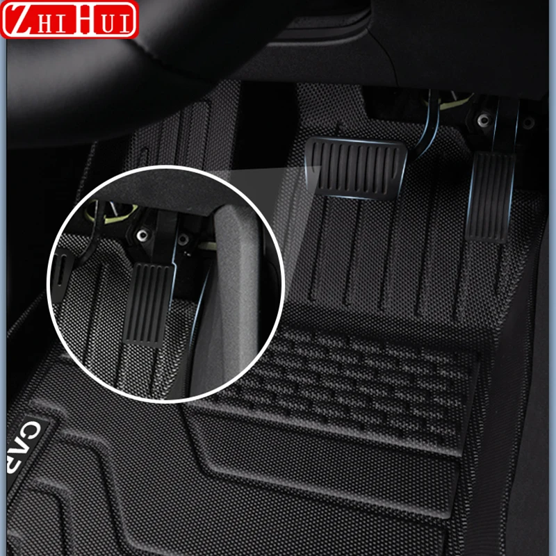 For Geely New Coolray 2024 2023 Restyling Car Floor Mats Double Layer Carpet TPE Foot Pad Interior Floorliner Auto Accessories