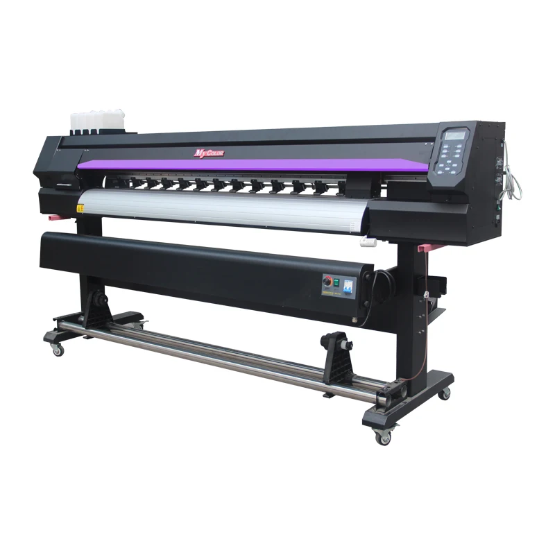 New eco-solvent digital inkjet printer for retail A3-A5 size vinyl sticker printer with 1600 mm motor