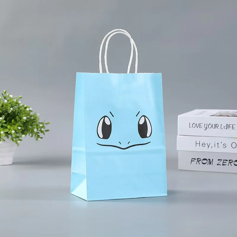 Pokemon Birthday Party Gift Bags Candy Bags Goody Bags Pikachu Birthday Party Supplies Decorations