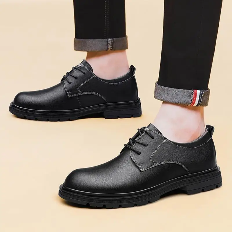 Bubu'an zweilagiges Rindsleder, lässiges Leder 38-44