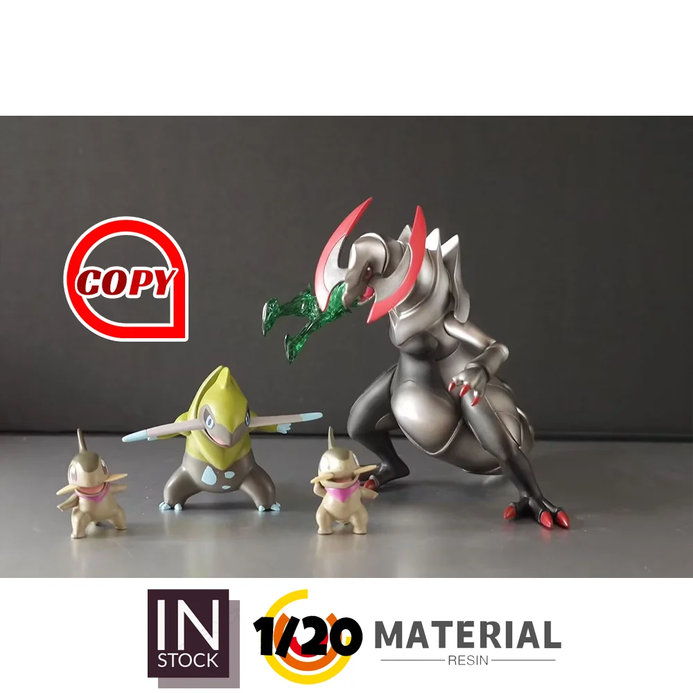 [In Stock] 1/20 Resin Figure [Copy DAIKI] - Axew & Fraxure & Haxorus