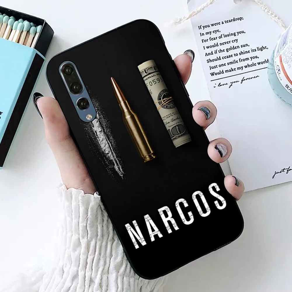 Narcos TV Series Pablo Escobar Phone Case For Huawei P 8 9 10 20 30 40 50 Pro Lite Psmart Honor 10 lite 70 Mate 20lite