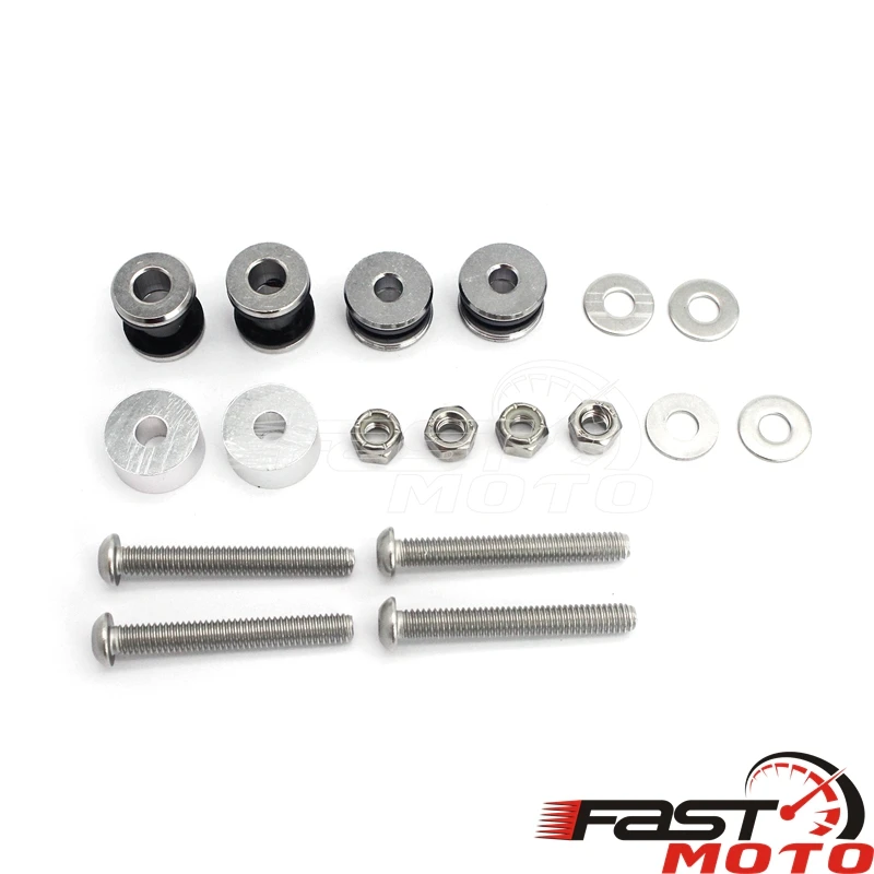 Motorcycle Accessories Detachables Sissy Bar Backrest Docking Hardware Mounting Kits For Harley Softail FLSTC FXSTSB FXSTB FXST view 3