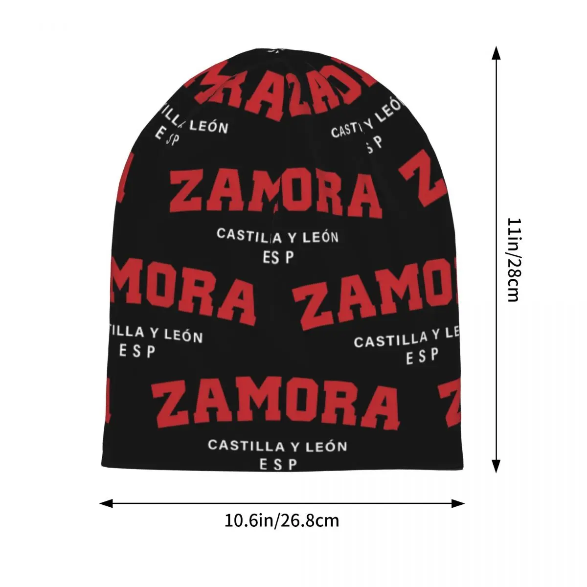 Zamora Castilla And Leon Spain Skullies Beanies Hats Warm Autumn Winter Outdoor Cap Knitted Bonnet Caps for Unisex Adult