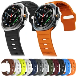 New Silicone Strap for Samsung Galaxy Watch 7 Ultra 47mm Band Sport Bracelet For Samsung Galaxy Ultra 47mm Watchband Accessories