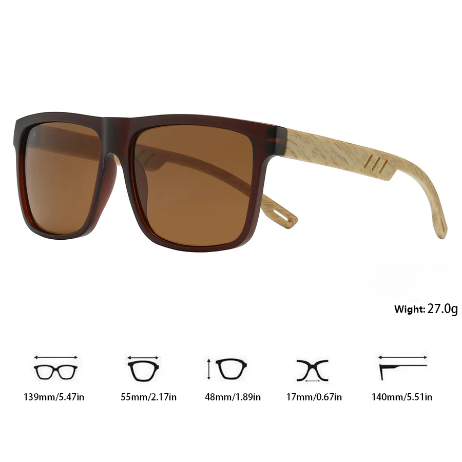 Fashion Classic Square UV400 Sunglasses Men Women Driving  Fishing  Mountaineering Colorful Trendy Lightweight Outdoor Goggles