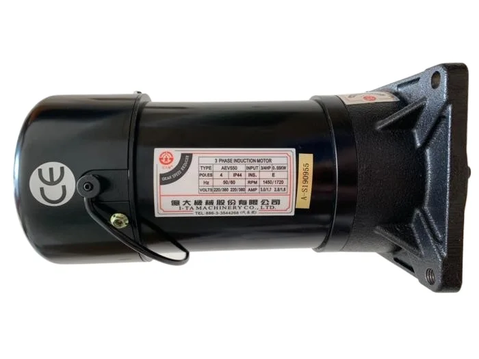 Yida Machinery Joint Stock Company Gear Reduction Three-Phase Asynchronous Motor AEV550 FM22 FME22 for Industrial Use