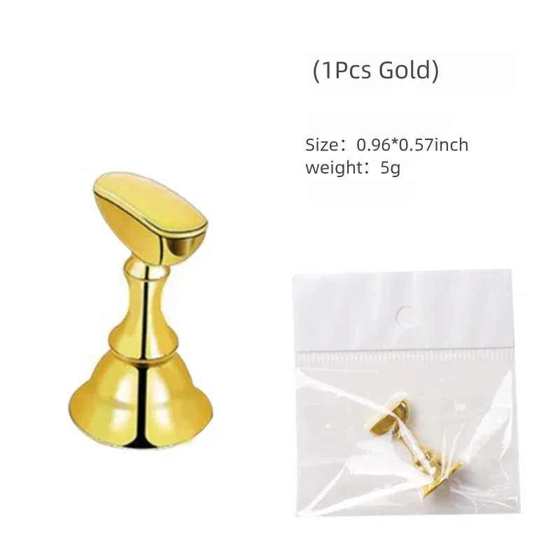 1/10 pz/set supporto magnetico per unghie in cristallo pratica di manicure per unghie finte forte pezzo di scacchi magnetico Aurora per salone d'arte fai da te