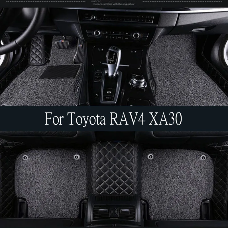 

Car Floor Mat for Toyota RAV4 XA30 Vanguard LWB 2006~2012 2007 Liner TPE Waterproof Pad Custom Full Cover Carpet Rug trunk mat