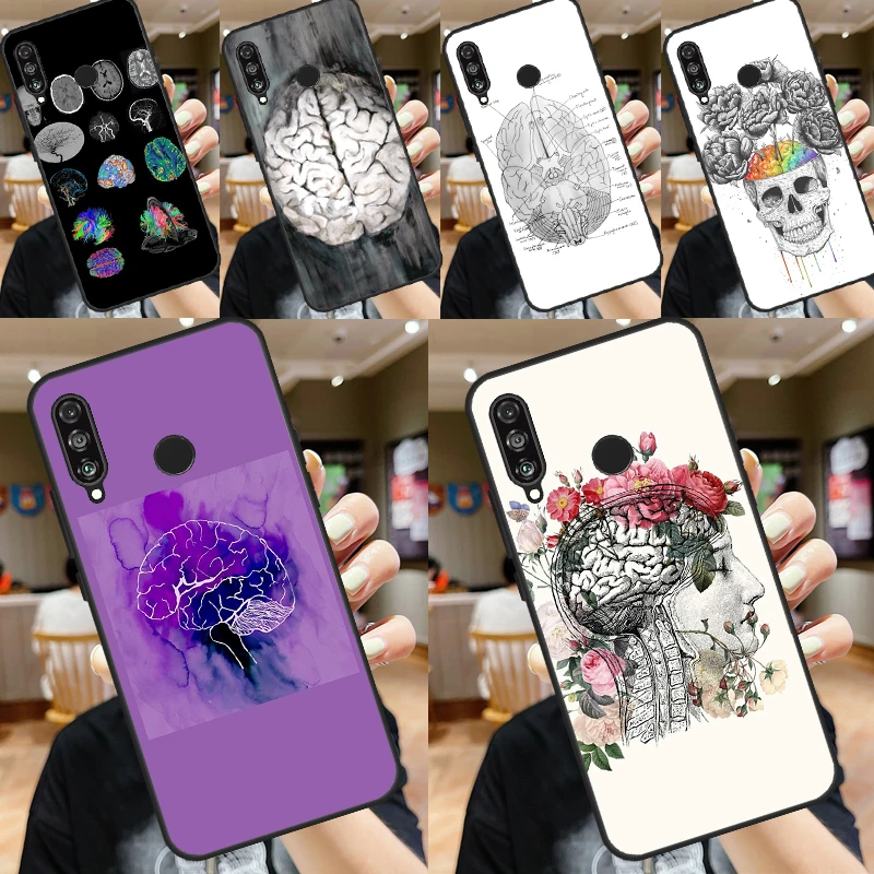 Anatomy Brain For Huawei Nova 11i 8i 7i 3i Nova 10 9 SE 5T Y60 Y70 Y90 Y61 Y91 P20 P40 Lite P30 Pro Case