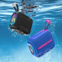 2025 Latest Product HOPESTAR H66 Mini Portable Speakers TWS Stereo Sound BT 5.3 Speaker Outdoor IPX7 Waterproof Subwoofer