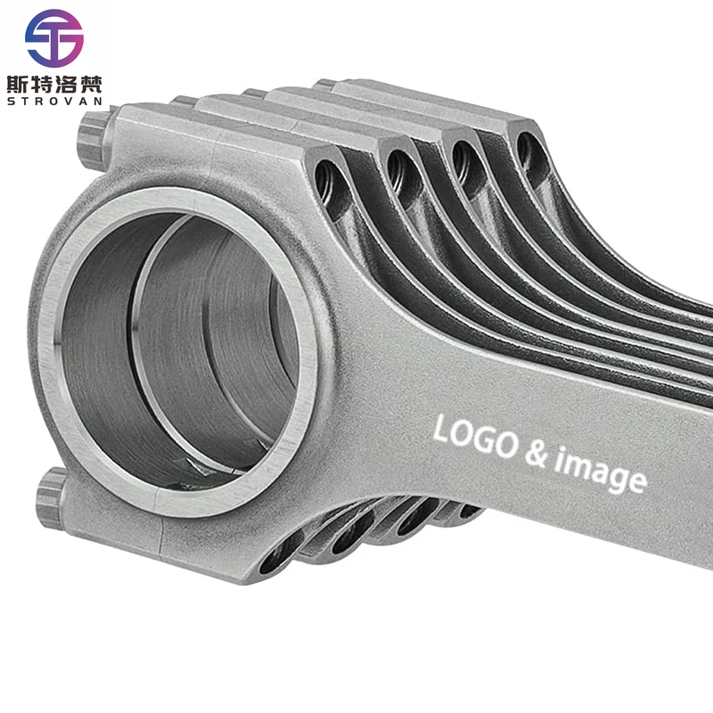 high strong and lightweight custom forged cnc machined billet aluminum rods high performance conrod rods engine connecting rods