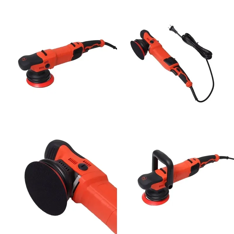 780W Electric Dual Action Polisher 15mm/21mm Orbital for Car Automotive Polishing Machine