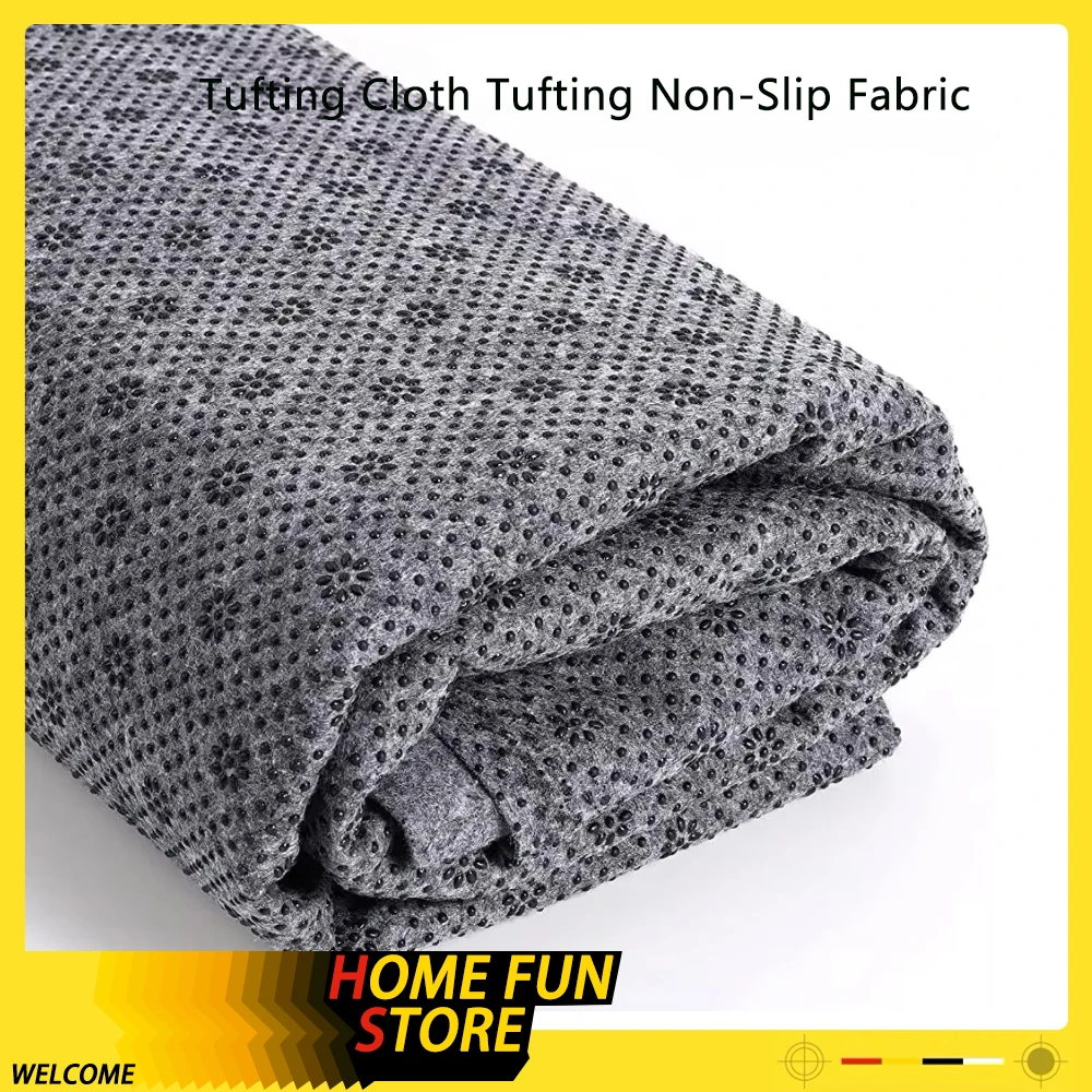 1.8m*1m Tufting Cloth Tufting Non-Slip Fabric Non Slip Tufting Canvas Tufting Backing Fabric Customized Pattern Tufting Fabric