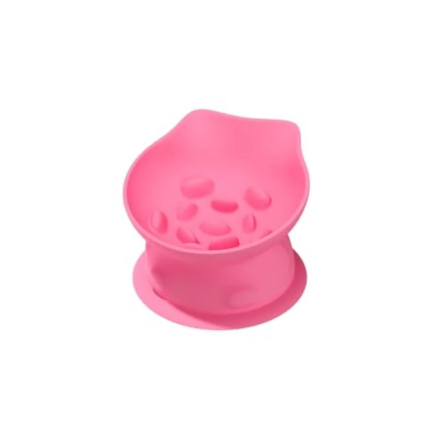 

Миска для медленного кормления кошек, приподнятая, с наклонной конструкцией, двойного назначения для сухого и влажного корма, предотвращает рвоту и удушье, легко чистится