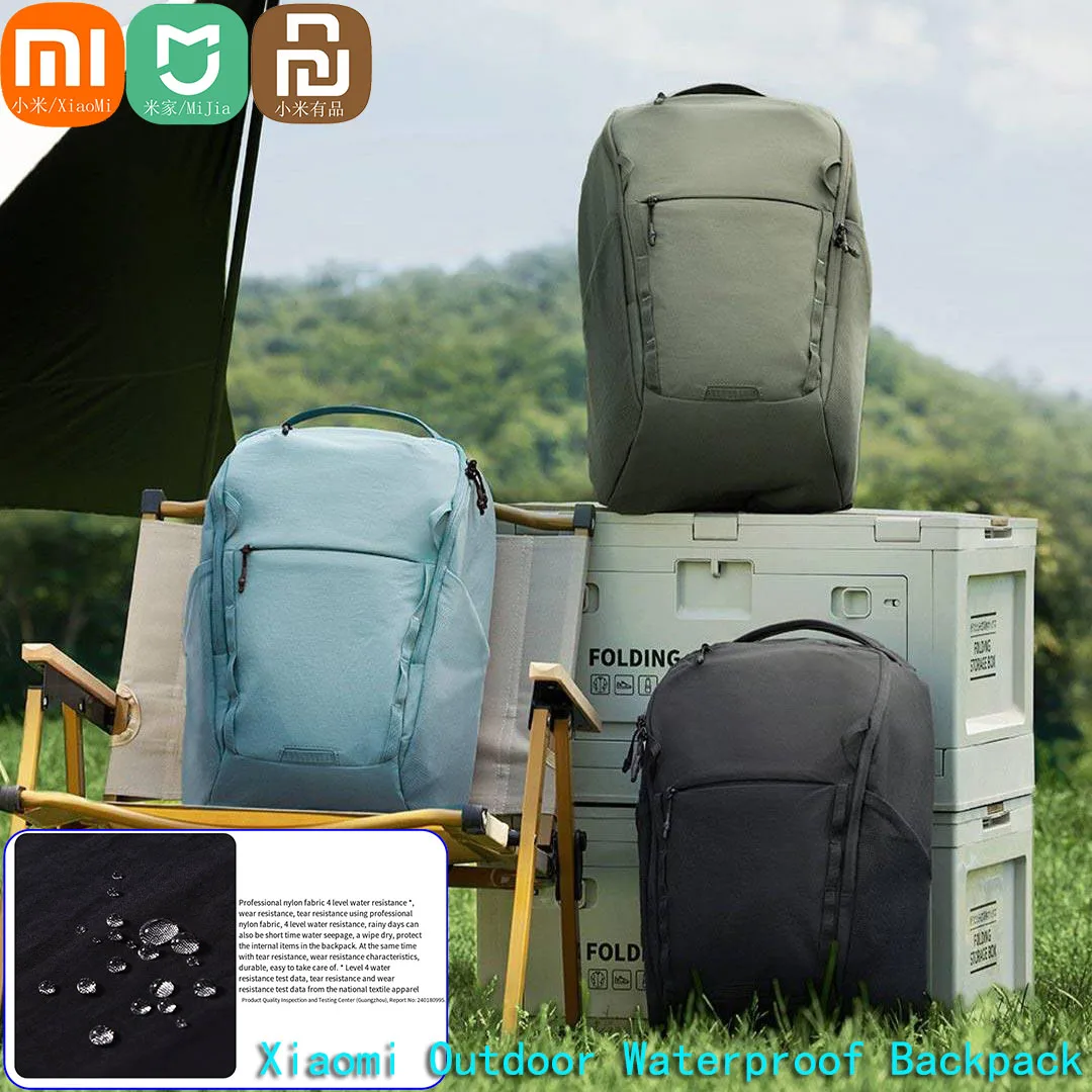 Xiaomi Mijia 16.5L Outdoor Camp Leisure Fashion Trend College Student Day Pack Computer Motorcycle Backpack Mountaineering Bag