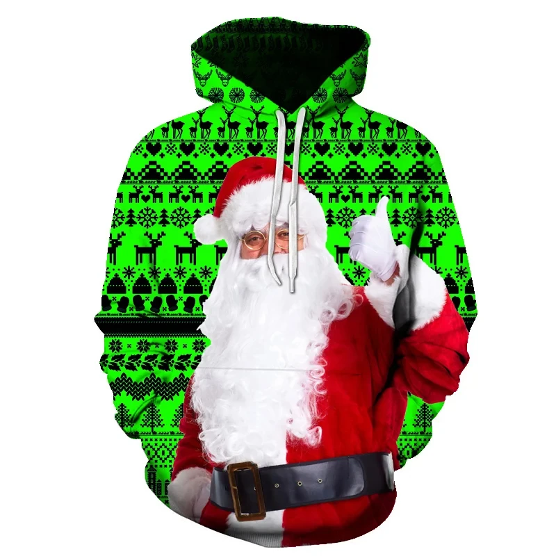 

Santa Claus Approval Like Graphic Sweatshirt Fashion Merry Christmas Hoodies For Men Clothes Funny Xmas Gifts Pullover Y2k Hoody