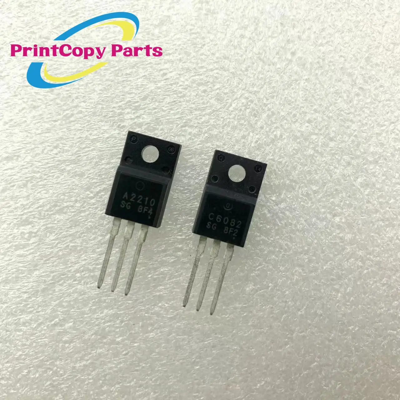 Transistor para impressora Epson, placa-mãe Triode, novo, TO-220, 2SA2210, 2SC6082, L1300, L1800, L4160, T50, L800, L805, 20 conjuntos