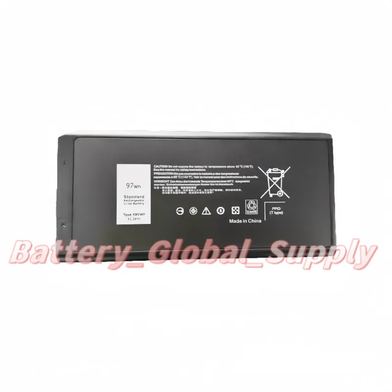 

Аккумулятор для X8VWF DKNKD 4XKN5 CJ2K1 XN4KN 5XT3V 11.1v 8550mah, новый, 1 шт.
