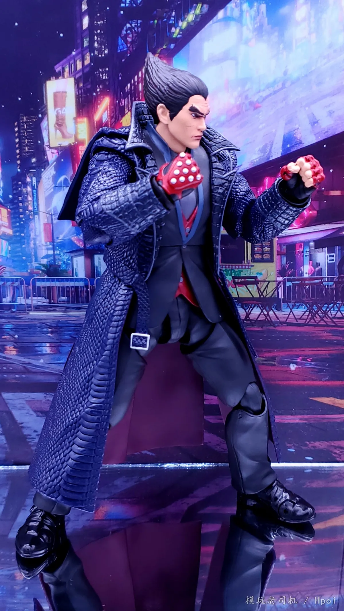 Original Bandai SHF TEKKEN 8 Kazuya Mishima Action Figure Model