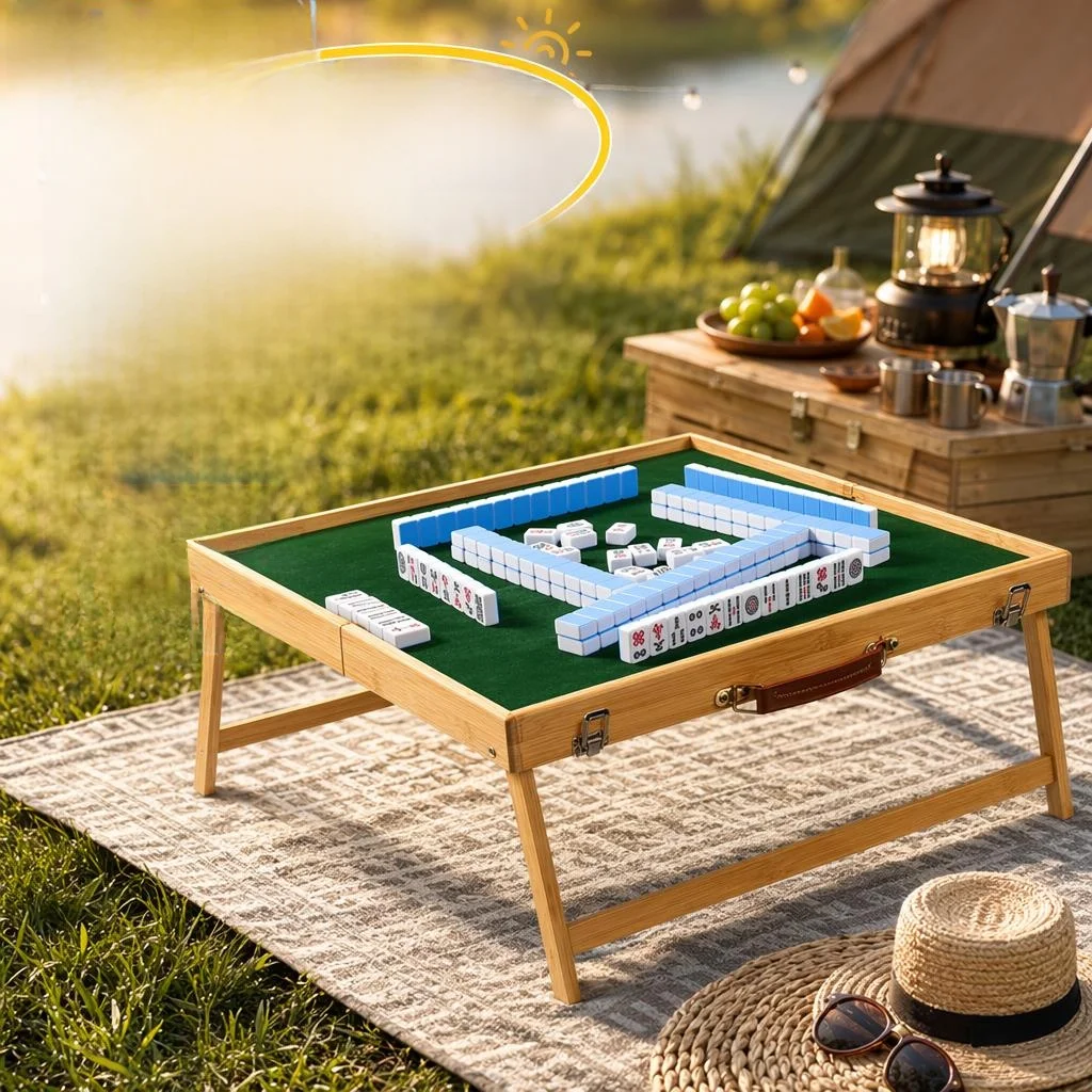 portable-travel-mahjong-set-outdoor-folding-wood-compact-size-dormitory-handheld-mahjong-tile-game-set-by-fei-lan-gu