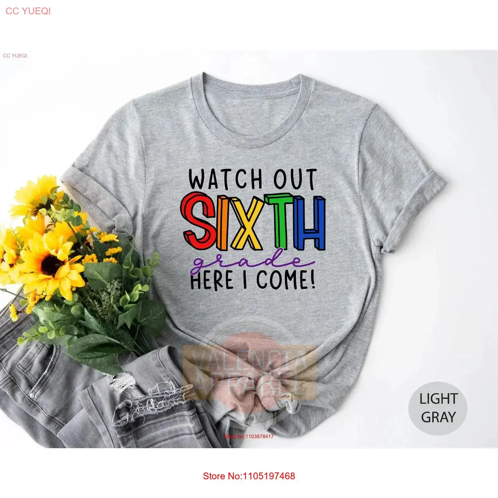 

Футболка Watch Out Sixth Grade Here I Come 6th Teacher Life Back To School винтажная стильная мужская растянутая повседневная футболка