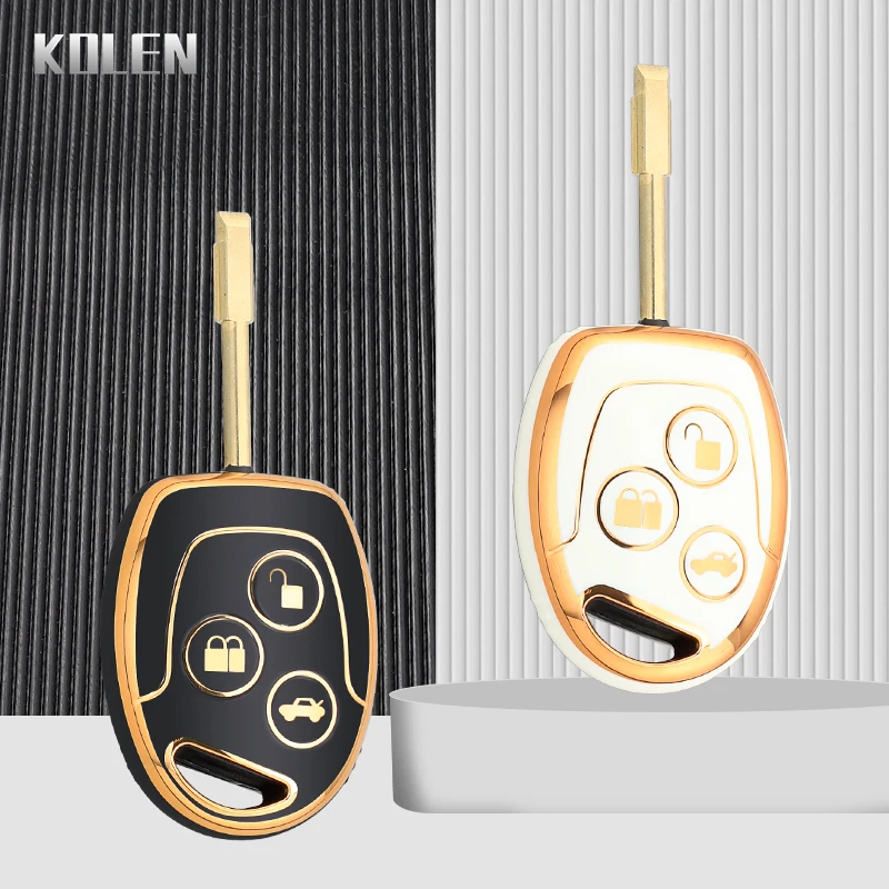 New TPU Car Key Case Cover Shell For Ford Focus Fiesta Fusion C-Max For Mondeo Galaxy C-Max S-Max Protected Fob Bag Accessories image 4