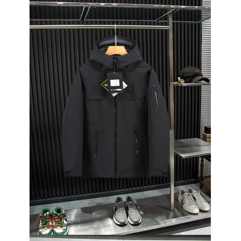 High-quality men's fashionable and stylish casual travel high-end 90-down down jacket three-in-one windbreaker