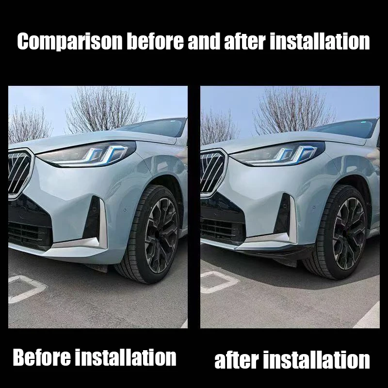 For BMW X3 G45 G48 2025 2026 Thickened wear-resistant and impact resistant front bumper corner protectors for automobiles view 6