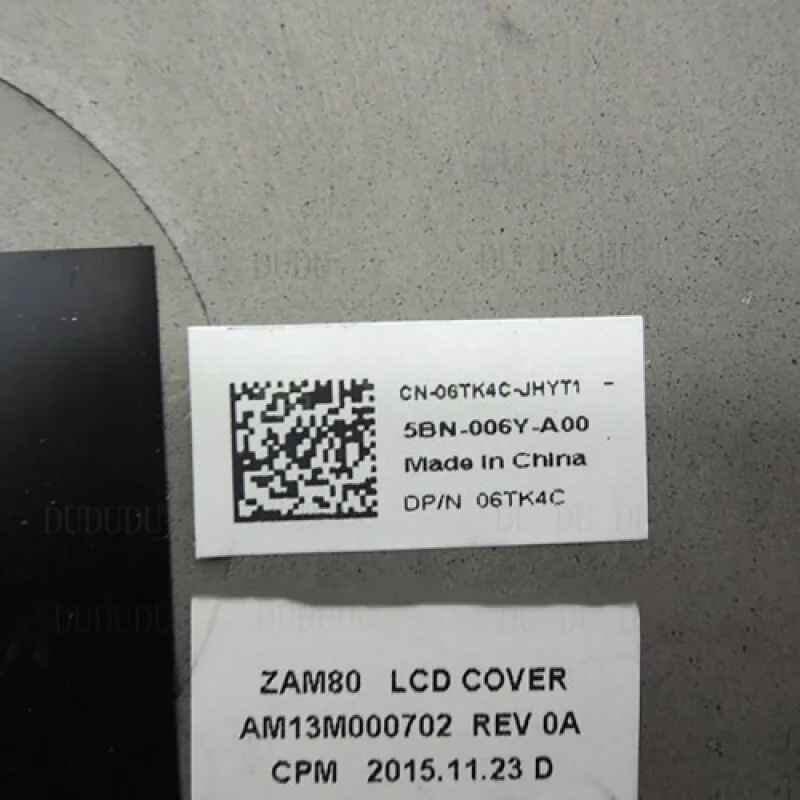 

D D 09JKYF 9JKYF для Dell E5550 A корпус физической съемки сенсорный черный корпус