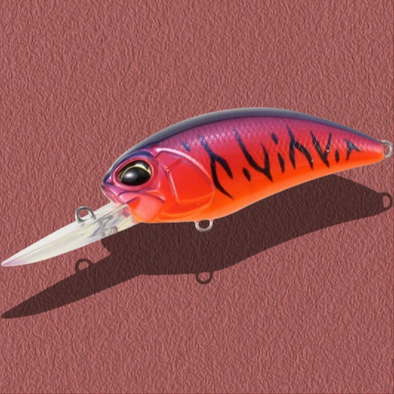 كرانكبيتس إغراء 65 مللي متر 15 جرام العائمة Wobblers ل القاروص المياه المالحة سمك السلمون المرقط الثنائي واقعية كرنك M65 11A الصيد Panfish Muskie Walleye #2