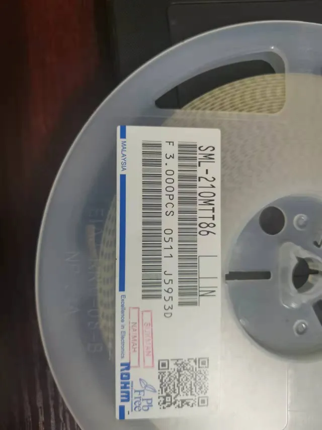 

50PCS/ SML-210MTT86 0805 (2012) Yellow-green highlight LED indicator bead