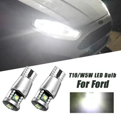 2pcs LED Parking Light W5W T10 Canbus For Ford C-Max Fiesta Focus Fusion Galaxy Ka Kuga Mondeo Ranger S-Max Edge Mustang Transit