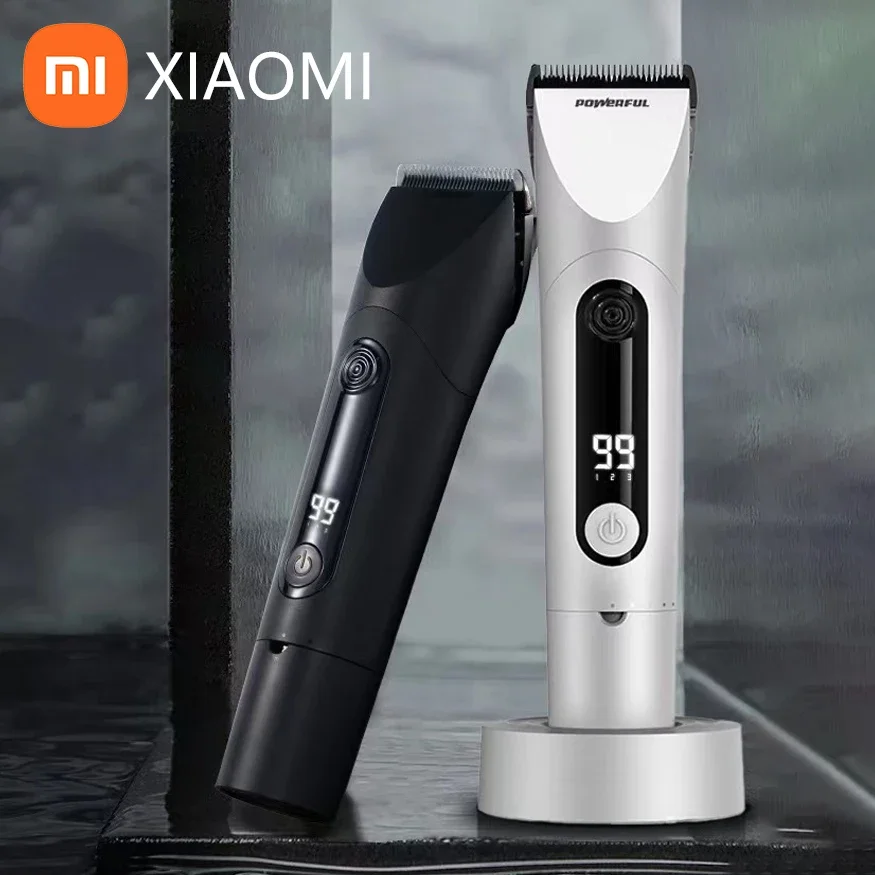 2024 Xiaomi Mijia Hair Trimmer Machine Professional Wireless Hair Clipper Titanium Alloy Blade Trimmer for Men Electric Razors