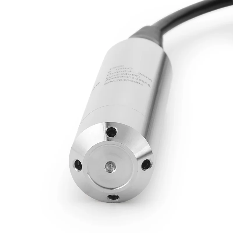 Drop type liquid level gauge transmitter Fire pool tank water level display control sensor Static pressure probe